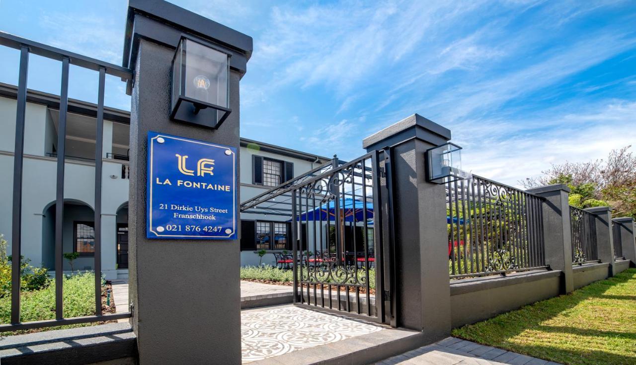 La Fontaine Boutique Hotel By The Oyster Collection Franschhoek Dış mekan fotoğraf